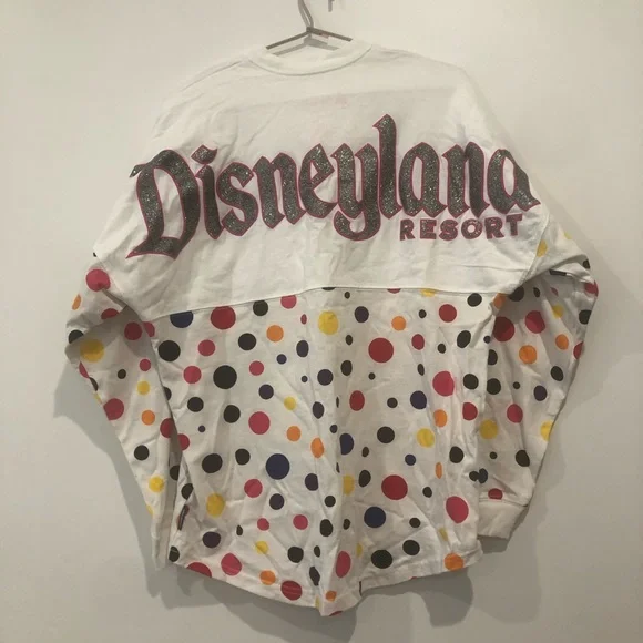 Authentic Disney polka dot mini mouse spirit jersey - Picture 5 of 8